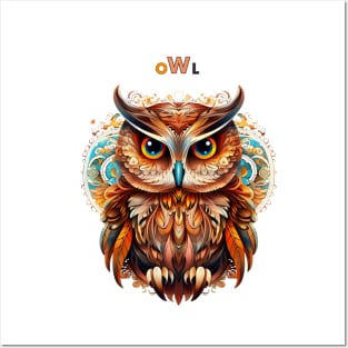 owl Posters and Art